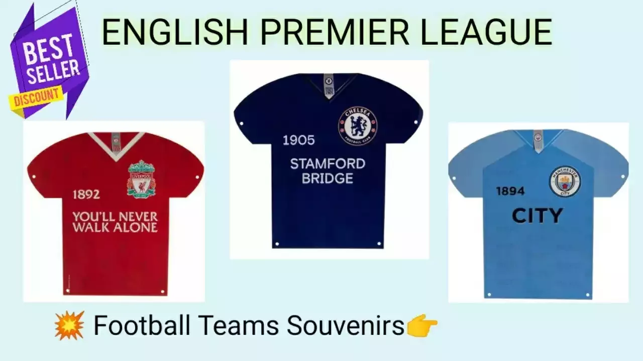 A mercadoria mais valiosa e colecionável da Premier League